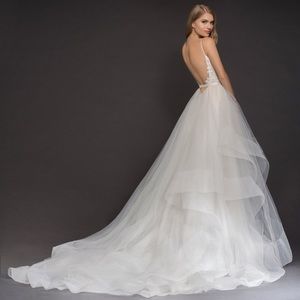 Brand New Blush By Hayley Paige Nessy Gown